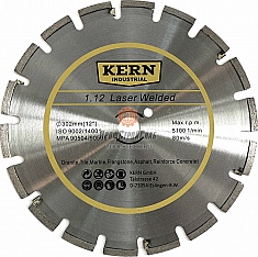 Алмазный диск Kern 1.12 Laser Welded With Protected Tooth 302 мм