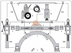 Cedima P-12500 монтажный комплект