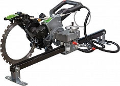 Применение ручной механической направляющей шины для кольцерезов Diamaster 1200 мм