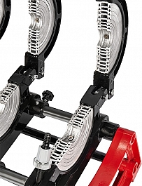 Зажимы центратора механического стыкового сварочного аппарата для пнд труб Gas Fusion Red-160V4